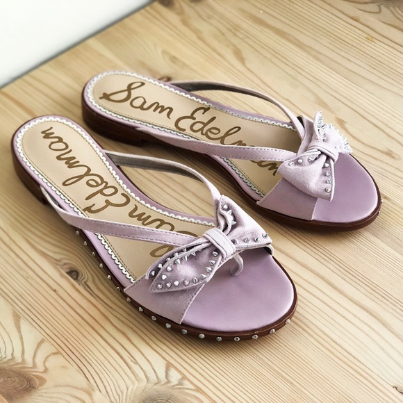 Sam Edelman Shoes - NEW Sam Edelman Dariel Bow Sandal (pearl pink)